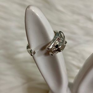 Silver Bunny Ring